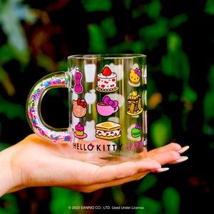 Hello kitty cafe mug, brand new in box.